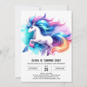 Invitación Personalizado caprichosa Horse Cumpleaños