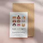 Invitación Personalizado Cats Kids Fiesta de cumpleaños perfe<br><div class="desc">¡Celebra tu día especial con estas adorables invitaciones de cumpleaños con temática de gatos! Estas tarjetas incluyen nueve gatos personalizados con accesorios divertidos, como coronas florales, arcos, gafas, bandas de cabeza, gorras y más. Los detalles de su fiesta personalizado aparecen a continuación en la tipografía de escritura moderna. Las tarjetas...</div>