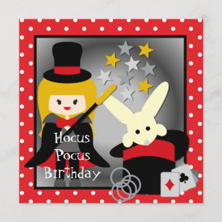 Invitación Personalizado Chica rubio Hocus Pocus Cumpleaños i