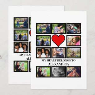 Invitación Personalizado Composición de la foto del Día de Sa