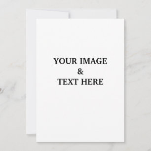 Invitación Personalizado con tu propia foto