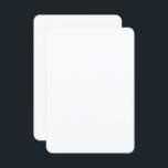 Invitación Personalizado de 3,5" x 5" de calidad semibrillant<br><div class="desc">Cree invitaciones personalizados impresionantes para cualquier ocasión con nuestras versátiles tarjetas semibrillantes de 3, 5" x 5". Estas invitaciones de alta calidad cuentan con un acabado blanco brillante y semi-brillante que produce colores vivos y detalles nítidos, perfecto para mostrar tus fotos y diseños. Cada tarjeta se fabrica a partir de...</div>