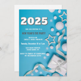 Invitación Personalizado de Año Nuevo 2025
