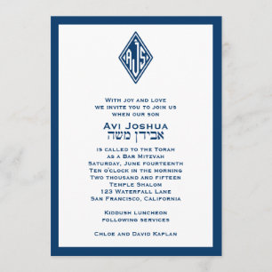 Invitación Personalizado de Avi Joshua