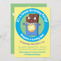 Personalizado de barra de chocolate