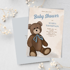 Invitación Personalizado de enfermería de época cuta Baby Sho