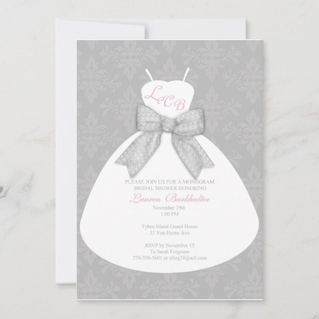 Invitación Personalizado de Erin (Anverso)