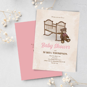 Invitación Personalizado de guardería malcriada y ventilado b