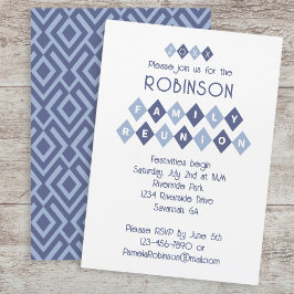 Invitación Personalizado de la familia Reunión Fiesta Celebra