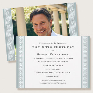 Invitación Personalizado de la fiesta de cumpleaños clásica f