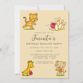 Invitación Personalizado de la Fiesta de Cumpleaños de Ten Pi