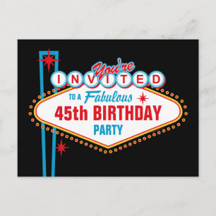 Invitación Personalizado de Las Vegas