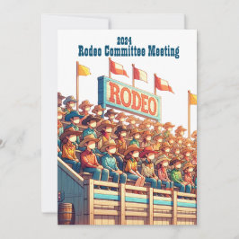 Invitación Personalizado de Rodeo Occidental