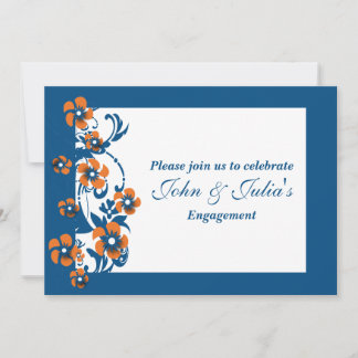 Invitación Personalizado del aniversario del compromiso con l