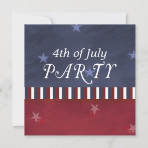 Invitación Personalizado del Cuarto Día de la Independencia d