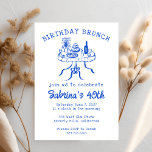 Invitación Personalizado dibujado a mano en la mesa de bufés<br><div class="desc">Perfecta tarjeta linda para una divertida invitación a la fiesta! ¡La mano hizo arte para ti! ¡TODO PERSONALIZABLE! Haga clic en "Personalizar" para editar el texto. Haga clic en "editar usando la herramienta de diseño" para ajustar las fuentes, colores y colocaciones. (también revisa mi tienda para colores y diseños alternativos)...</div>