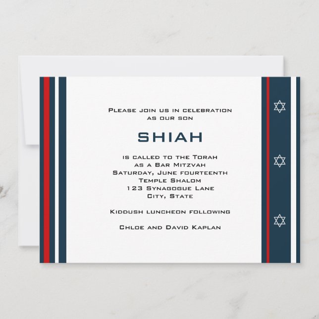 Invitación Personalizado DLB (Anverso)