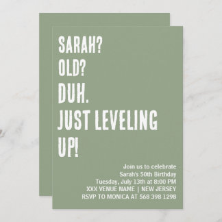 Invitación PERSONALIZADO DUH. ¡SÓLO SALIENDO! Cumpleaños dive