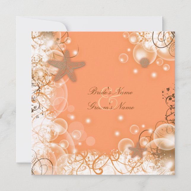 Invitación Personalizado elegante del fiesta del ~ del tema (Anverso)