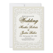 Personalizado elegante moderno encaje blanco ornam