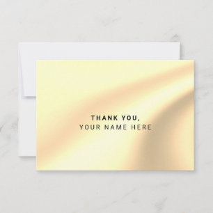 Invitación Personalizado Faux Relieve metalizado dorado Simpl
