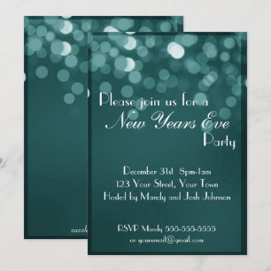 Invitación Personalizado Fiesta de Año Nuevo