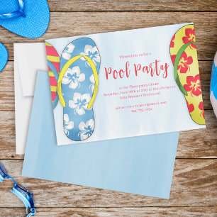 Invitación Personalizado Fiesta de verano colorido