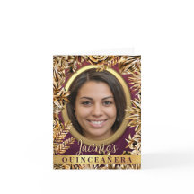 Personalizado floral de lujo de lujo y clase. Foto