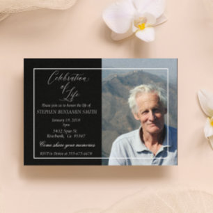 Invitación Personalizado fotográfico de la Celebración del Se