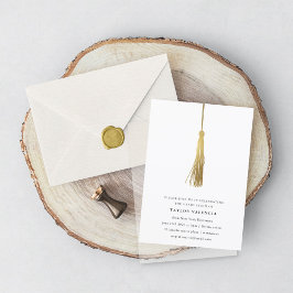 Invitación Personalizado fotográfico del Partido de Graduació