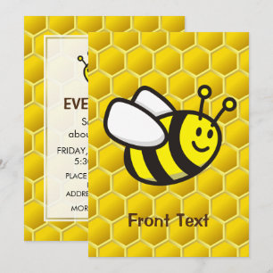 Invitación Personalizado Honeybee