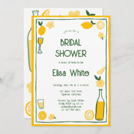 Invitación Personalizado Limoncello Lemonade