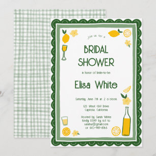 Invitación Personalizado Limoncello Lemonade