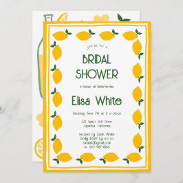 Invitación Personalizado Limoncello Lemonade