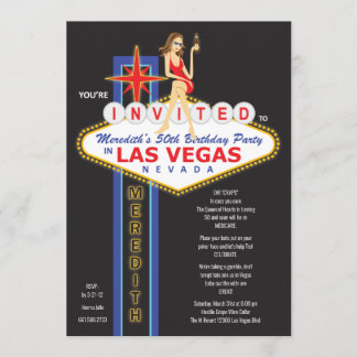Invitación Personalizado - Meredith 50.o