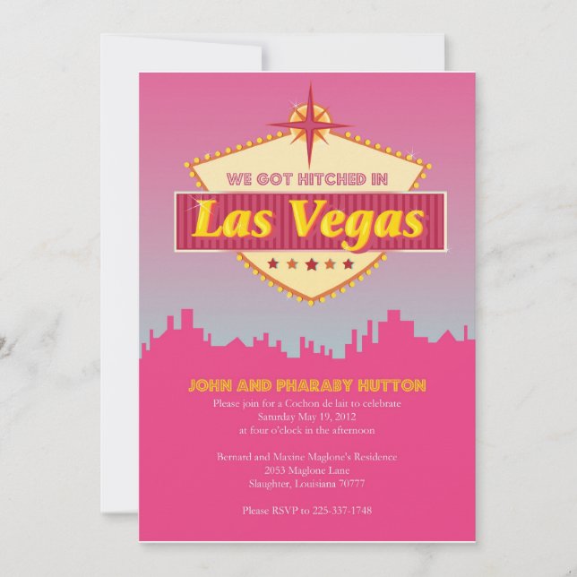 Invitación Personalizado para Pharaby (Anverso)