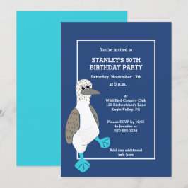Invitación Personalizado personalizado Fiesta de pájaro con p
