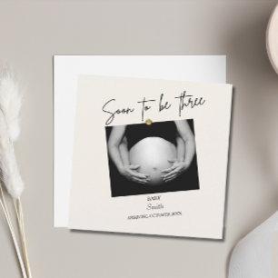 Invitación Personalizado pronto será tres