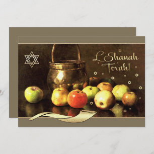 Invitación Personalizado Rosh Hashanah Fiesta de celebración