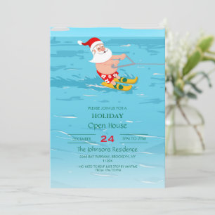 Invitación Personalizado Santa Claus
