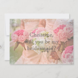Invitación Personalizado ¿Serás mi dama de honor?