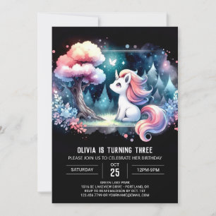 Invitación Personalizado Sweet Horse Birthday