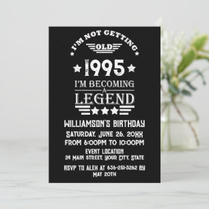Invitación Personalizado Treinta fiesta de 30 años