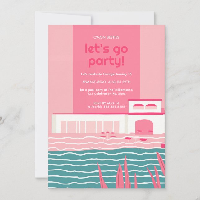 Invitación Personalizado V1 de Tathyana (Anverso)