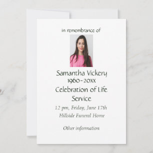 Invitación Personalizado Watercolor Chickadee Bird Wildlife A