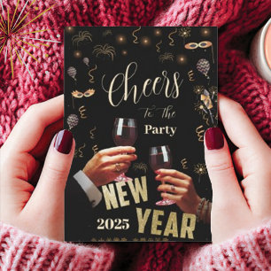 Invitación Personalizados celebran Fiesta de Año Nuevo