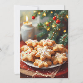 Invitación Personalizar de Cookie Exchange de navidades