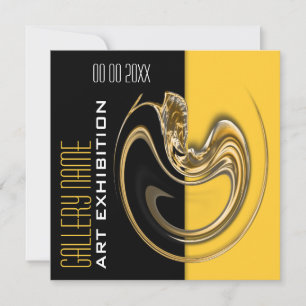 Invitación PERSONALIZAR de la galería de exposiciones de joya