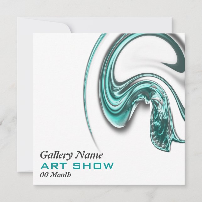 Invitación PERSONALIZAR de lanzamiento de apertura de joyería (Anverso)