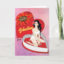 Personalizar el pinup ser mi Valentín